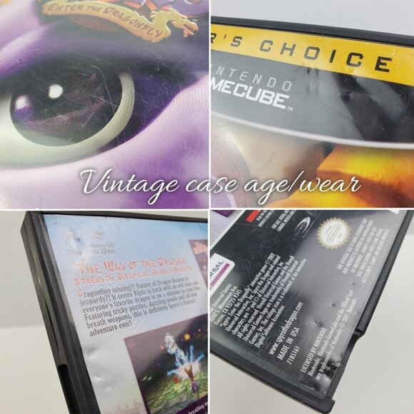 Spyro Enter Dragonfly Nintendo GameCube Video Game CIB Player's Choice Tested - Picture 6 of 10